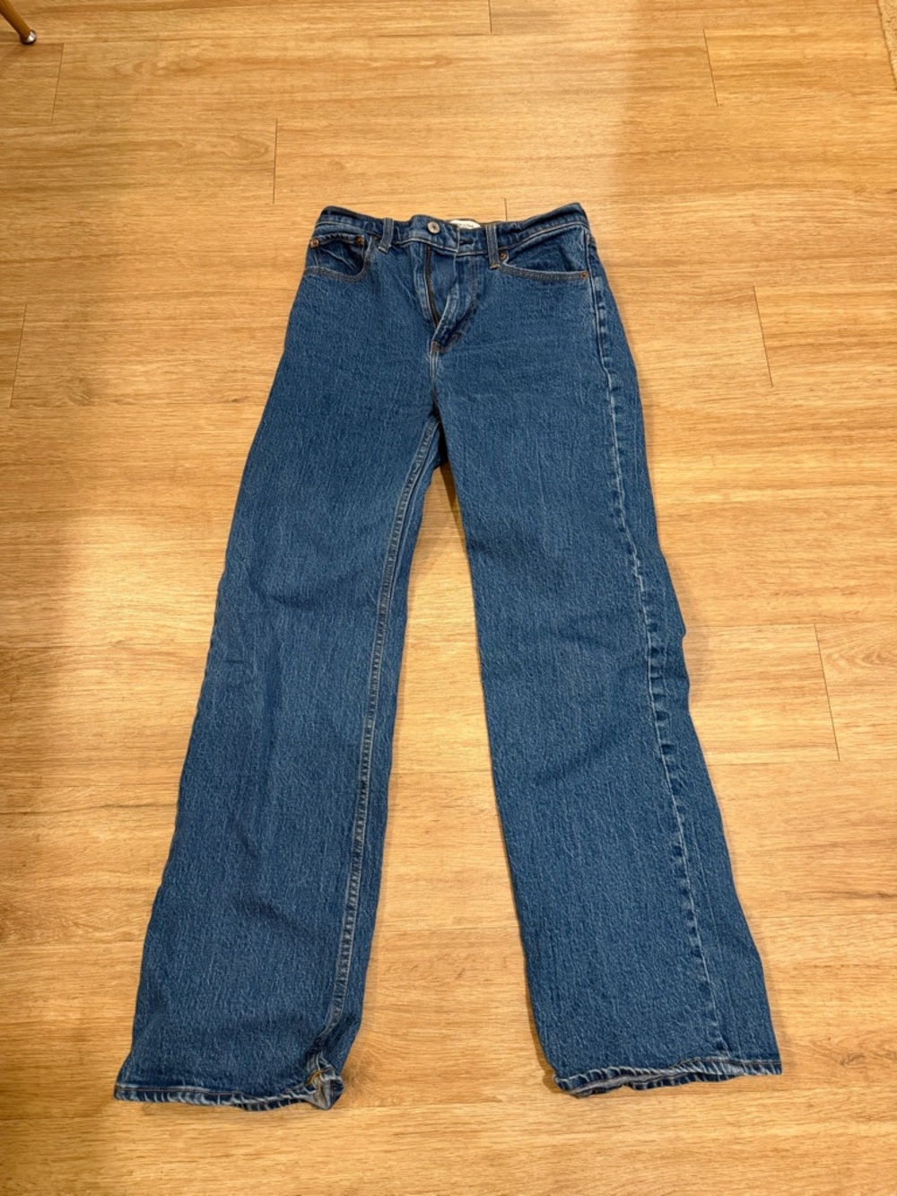 Abercrombie & Fitch Men's Blue Denim Jeans